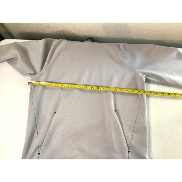 OLD NAVY- MENS GRAY/BLUE PULLOVER KANGAROO POCKET HOODIE SIZE MEDIUM - Picture 5 of 6